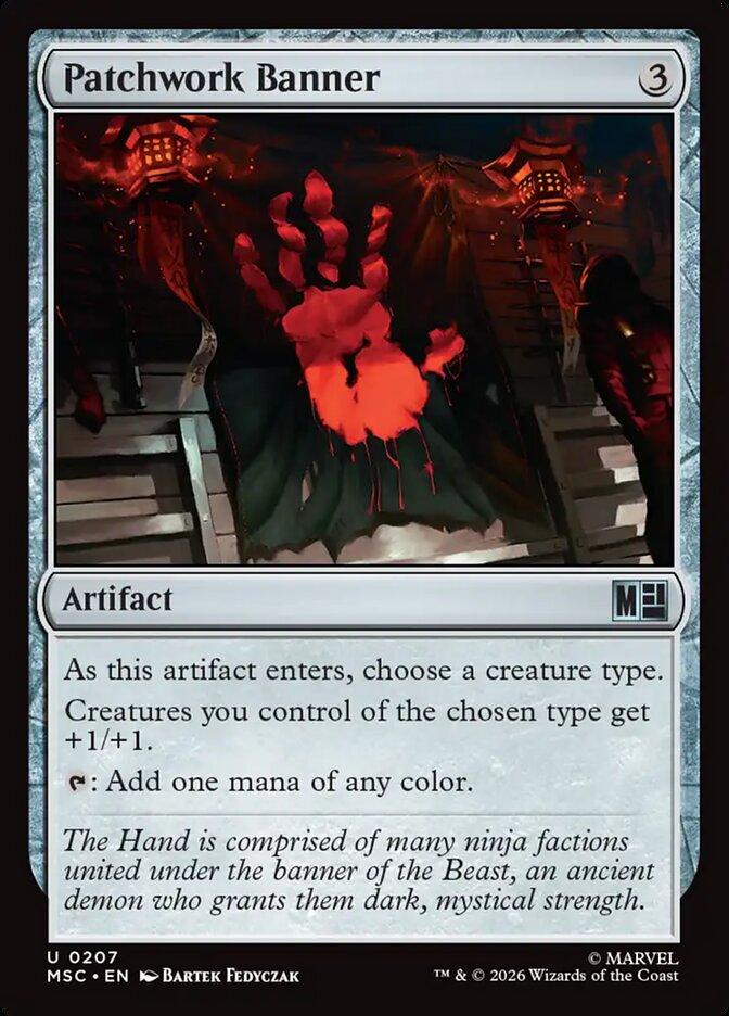 Patchwork Banner [207] [Marvel Super Heroes: Commander] [Non-Foil]