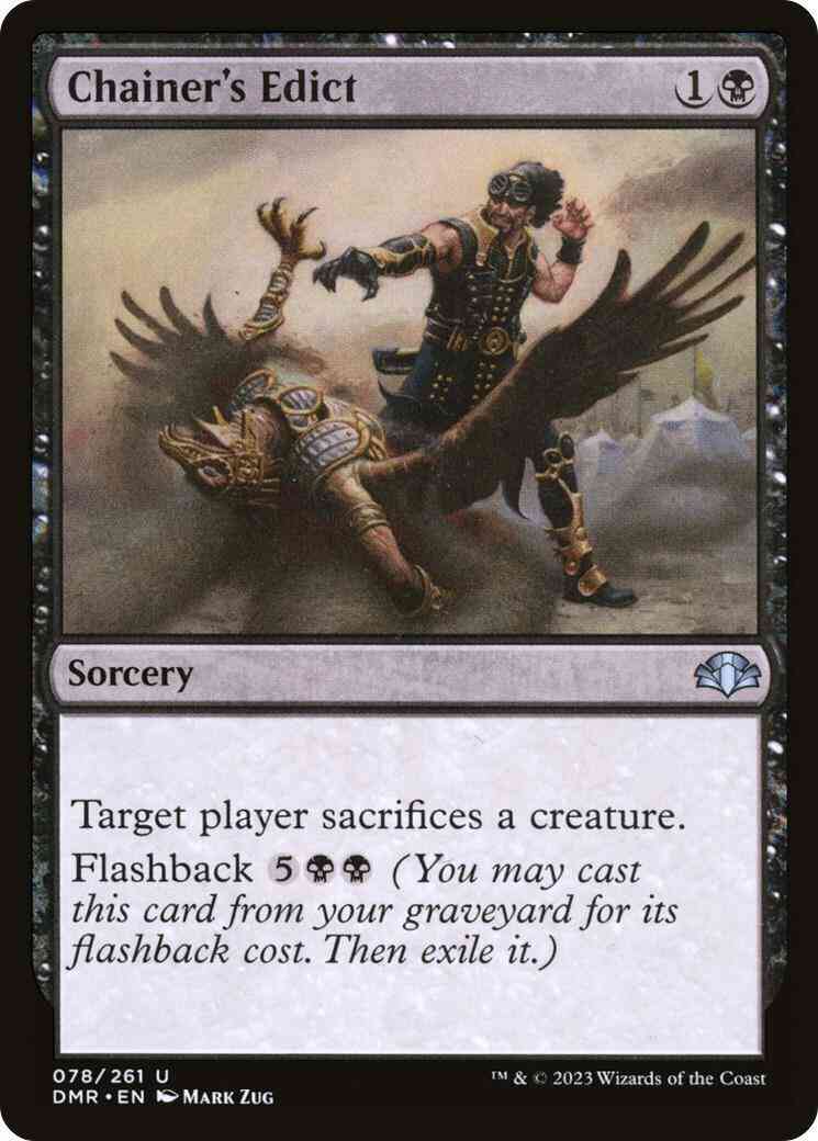 Chainer's Edict [78] [Dominaria Remastered] [Non-Foil]