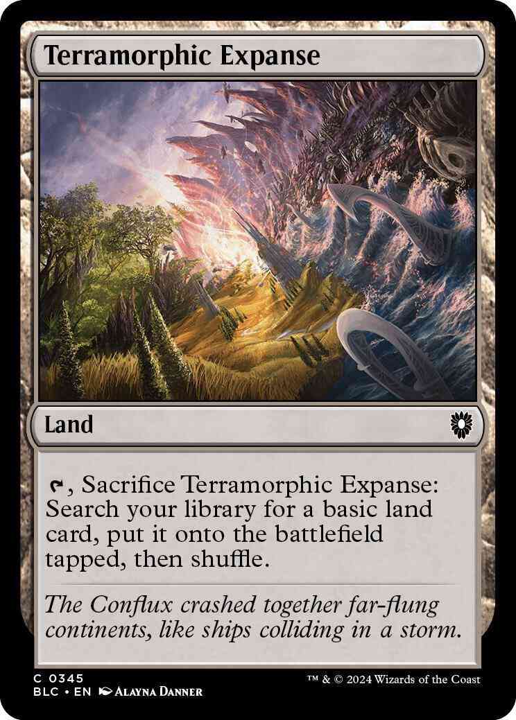 Terramorphic Expanse [345] [Bloomburrow: Commander] [Non-Foil]
