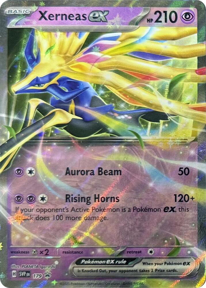 Xerneas ex - 179 - Promo [svp-179] [Ultra]
