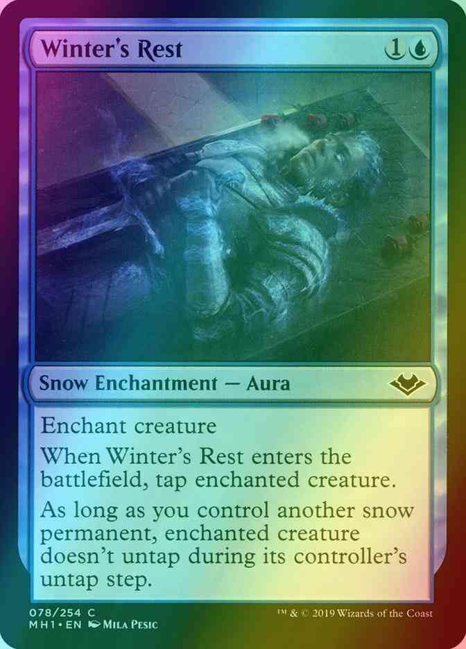 Winter's Rest [78] [Modern Horizons] [Foil]