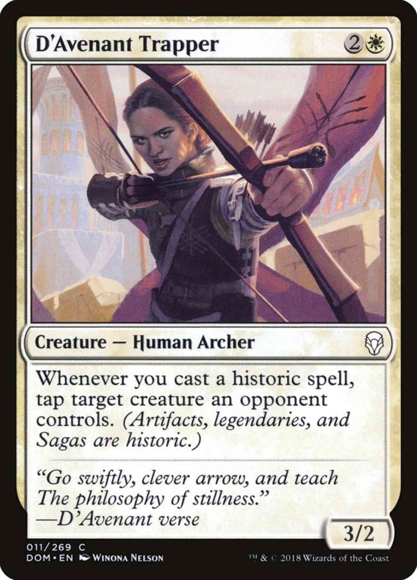 D'Avenant Trapper [11] [Dominaria] [Non-Foil]