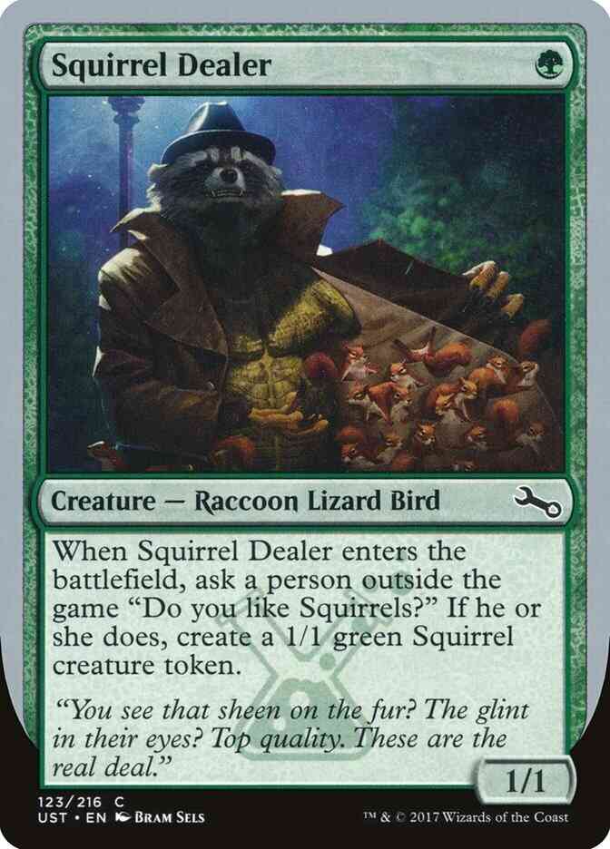 Squirrel Dealer [123] [Unstable] [Non-Foil]