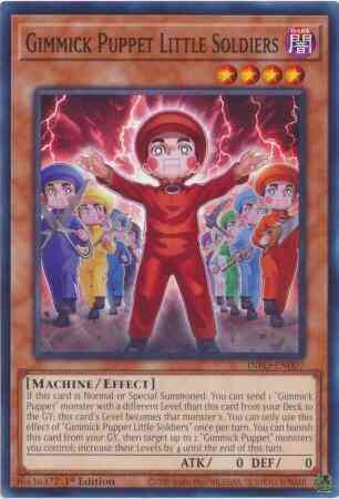 Gimmick Puppet Little Soldiers - INFO-EN007 - Common - 1st Edition