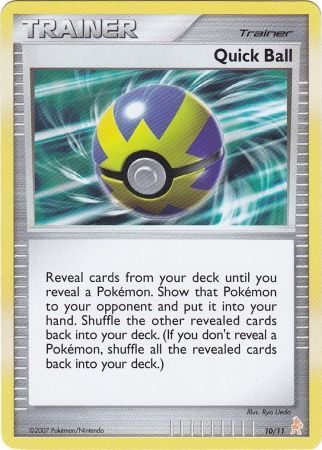 Quick Ball - 10/11 - Common [Non-Holo]