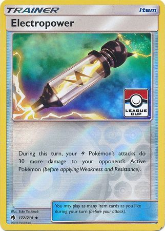 Electropower - 172/214 - League Promo [Reverse Holo]