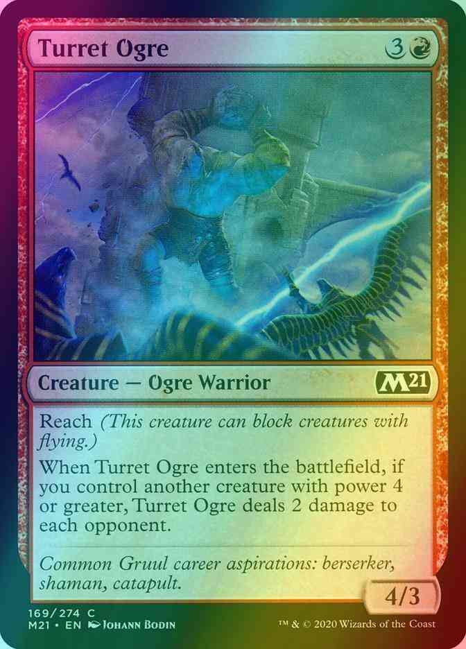 Turret Ogre [169] [Core Set 2021] [Foil]