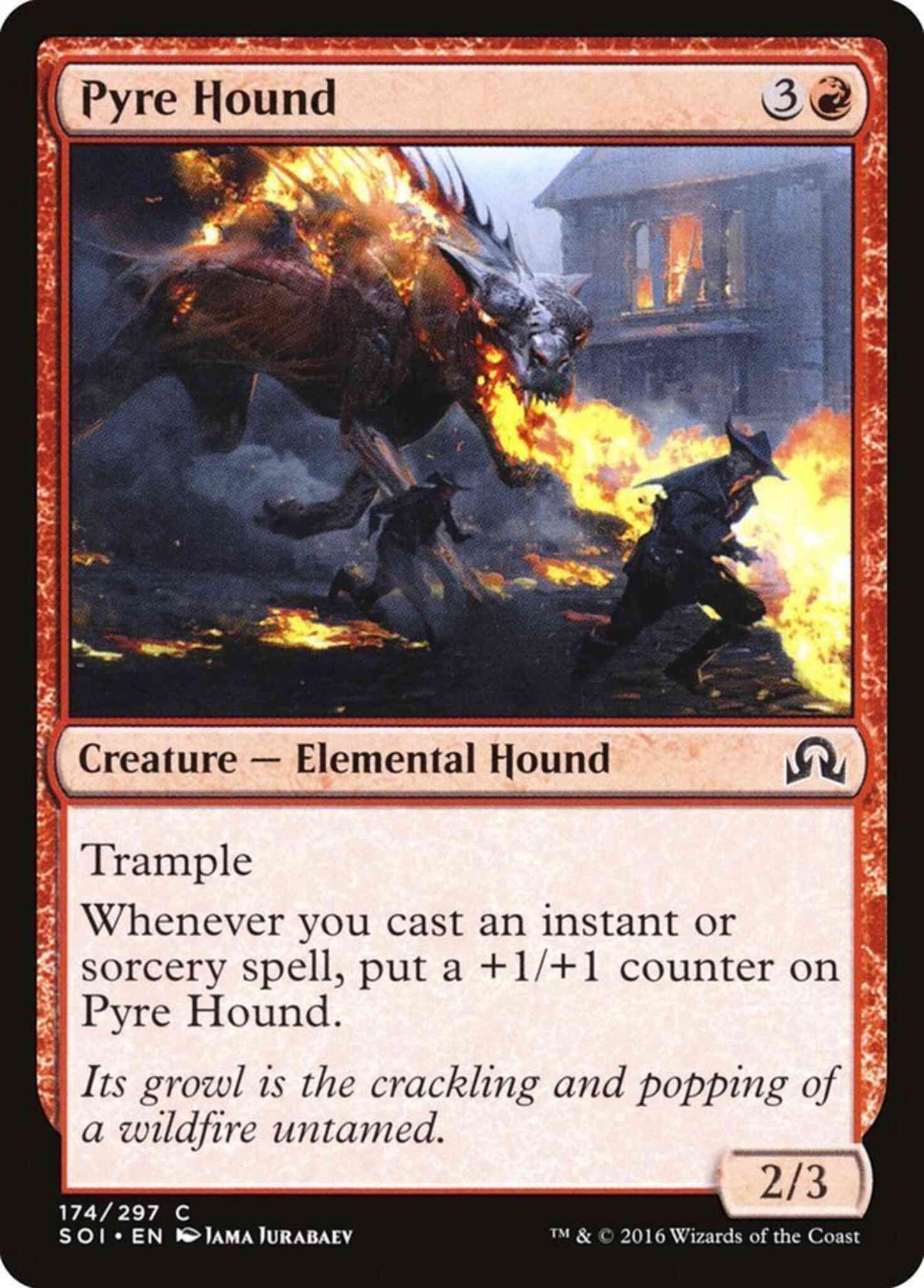 Pyre Hound [174] [Shadows over Innistrad] [Non-Foil]