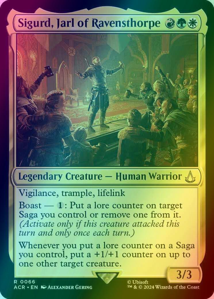 Sigurd, Jarl of Ravensthorpe [66] [Assassin's Creed] [Foil]