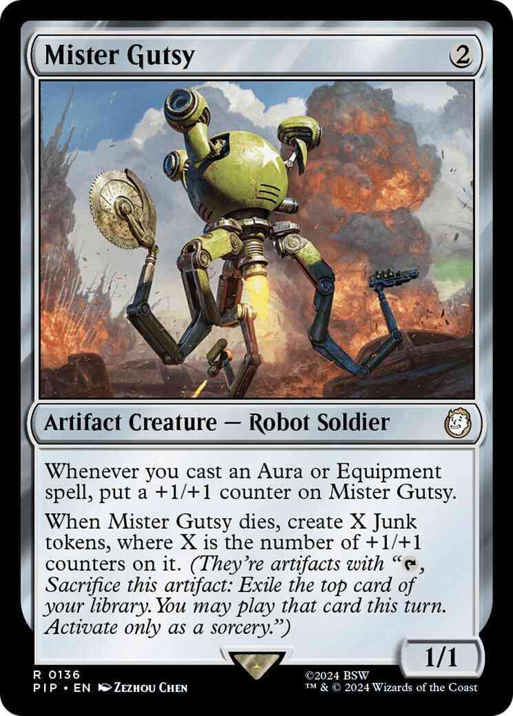 Mister Gutsy [136] [Fallout] [Non-Foil]