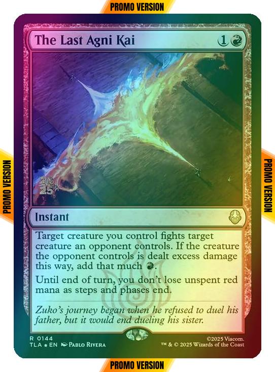 The Last Agni Kai [144s] [Prerelease] [Avatar: The Last Airbender: Promos] [Foil]