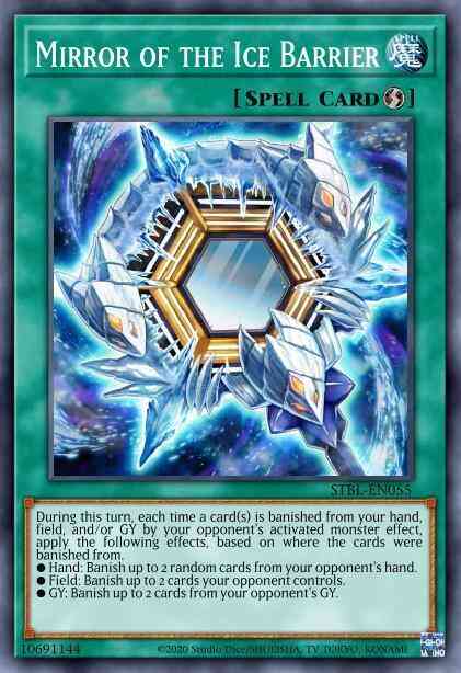 Mirror of the Ice Barrier - SDFC-EN031 - Common - 1st Edition