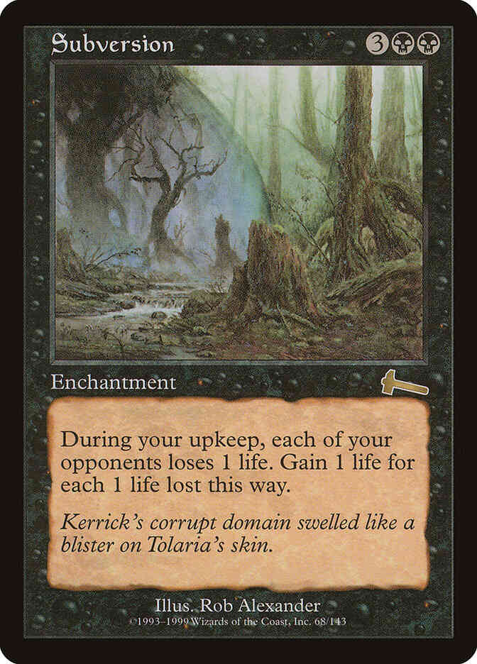 Subversion [68] [Urza's Legacy] [Non-Foil]