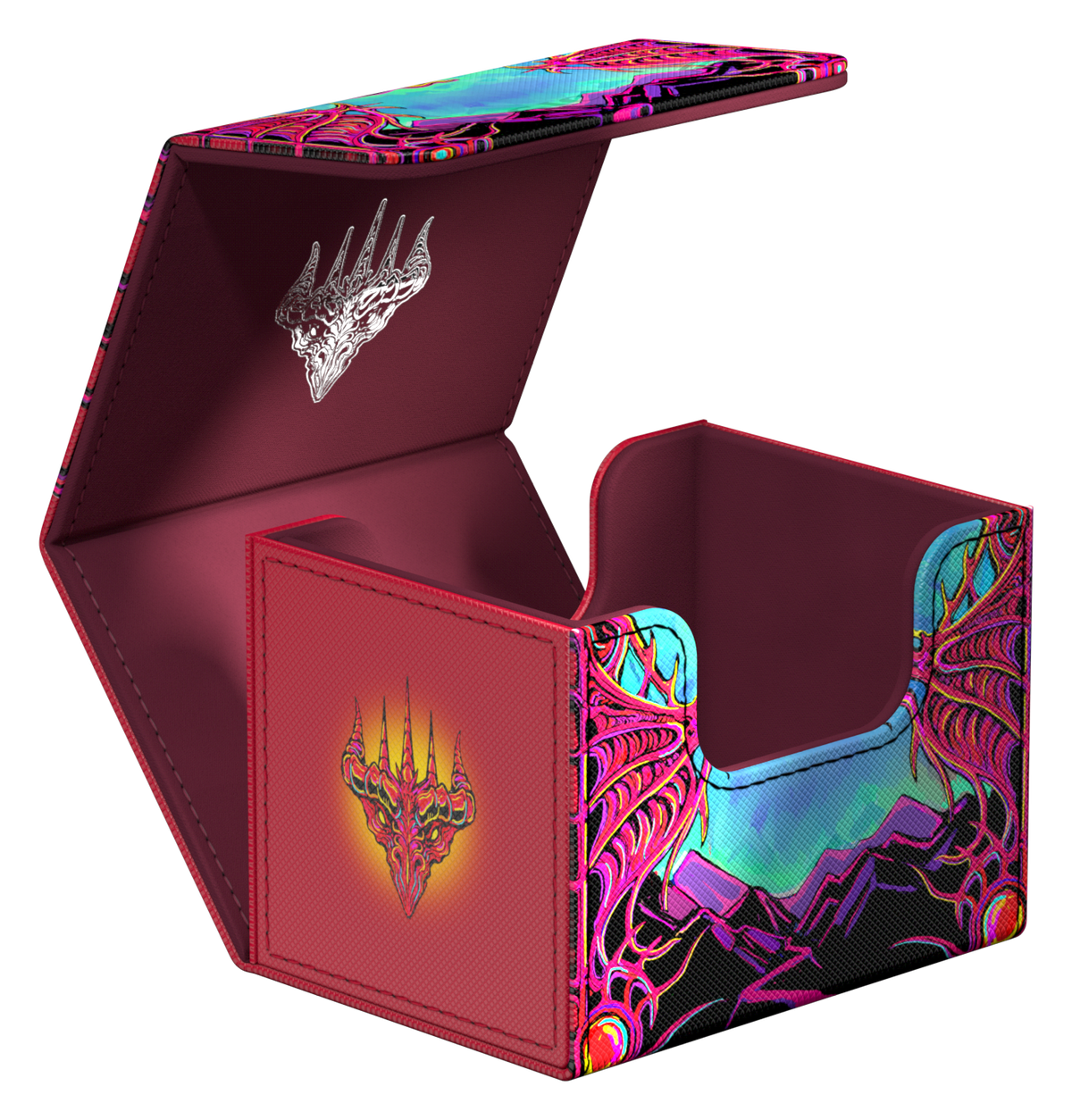 Ultimate Guard Sidewinder XenoSkin Deck Case - 100+ - Mana Token - Mountain