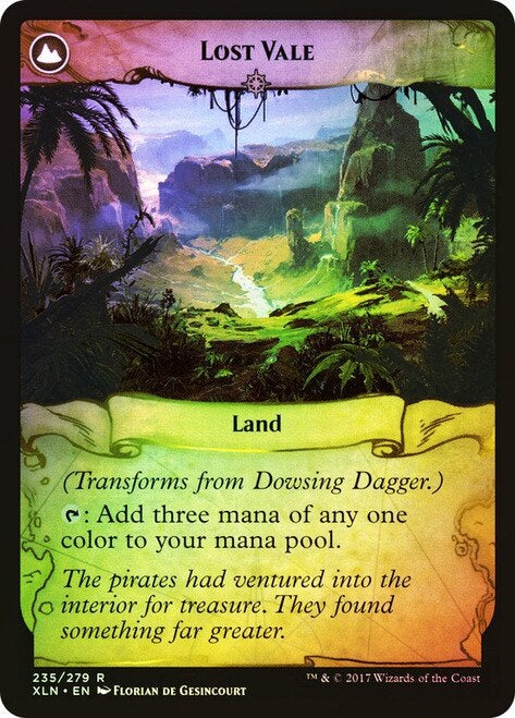 Dowsing Dagger // Lost Vale [235s] [Ixalan Promos] [Foil]