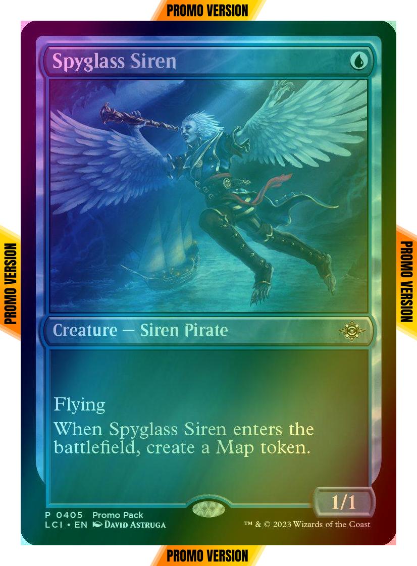 Spyglass Siren [405] [Dark Frame Promo Pack] [The Lost Caverns of Ixalan] [Foil]