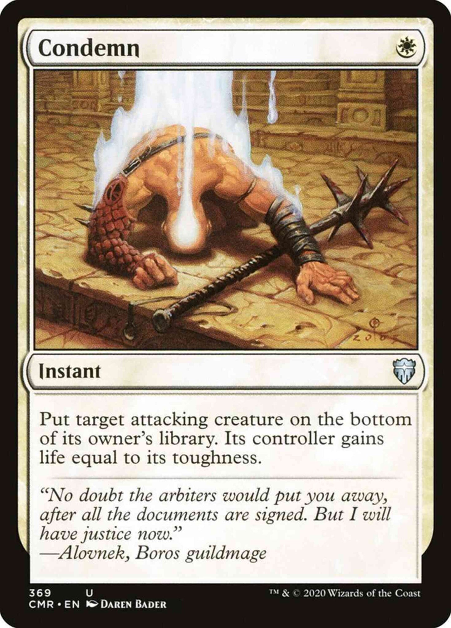 Condemn [369] [Commander Legends] [Non-Foil]