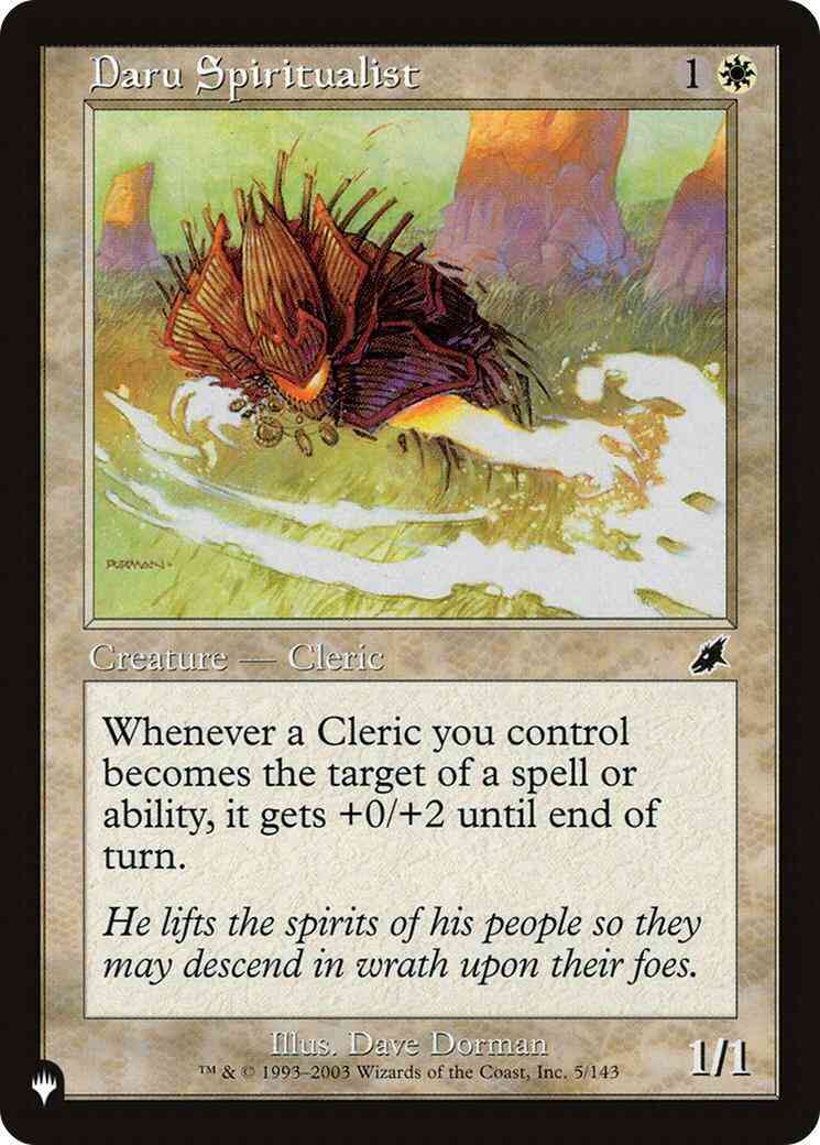 Daru Spiritualist [SCG-5] [The List] [Non-Foil]