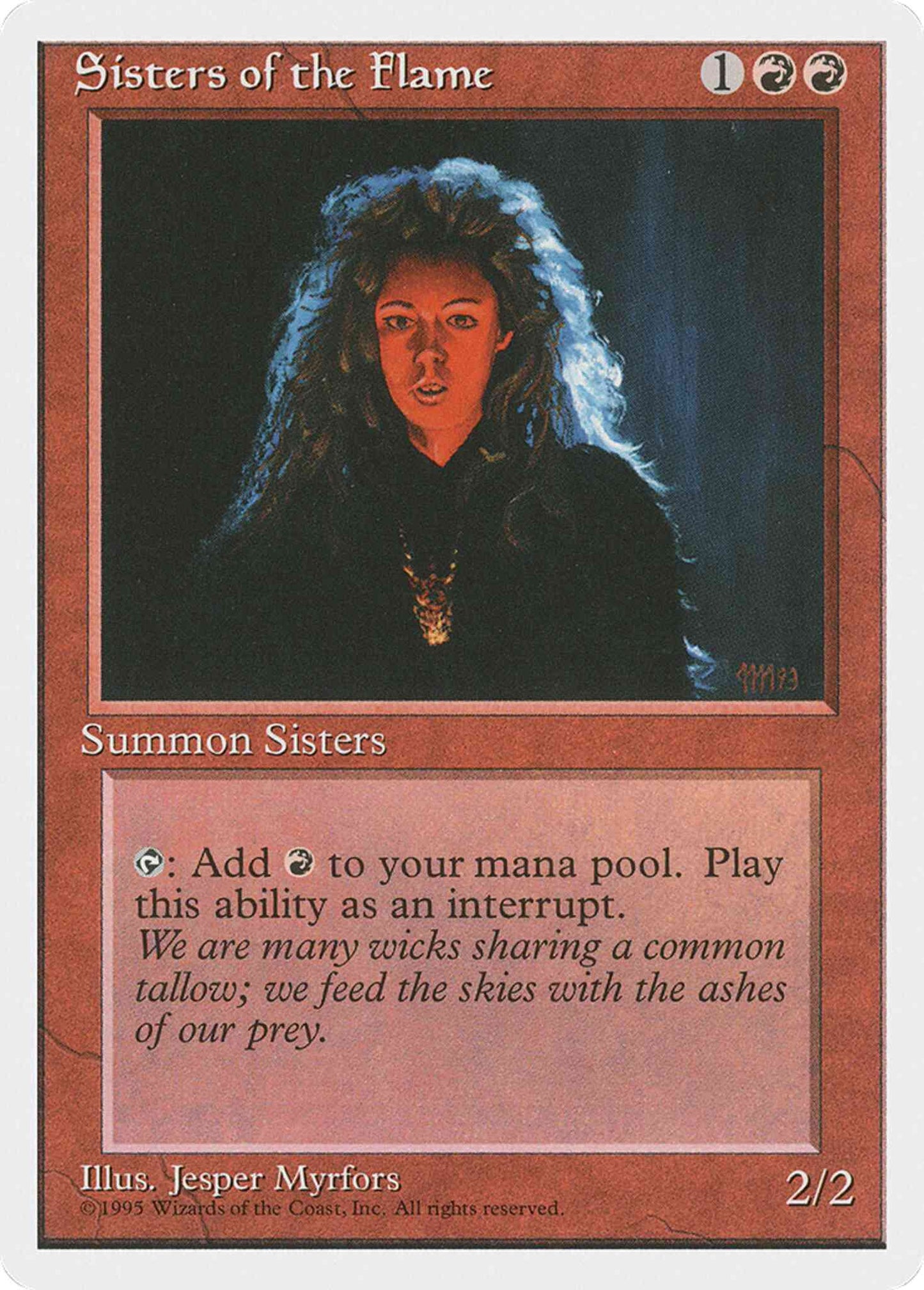 Sisters of the Flame [221] [Fourth Edition] [Non-Foil]