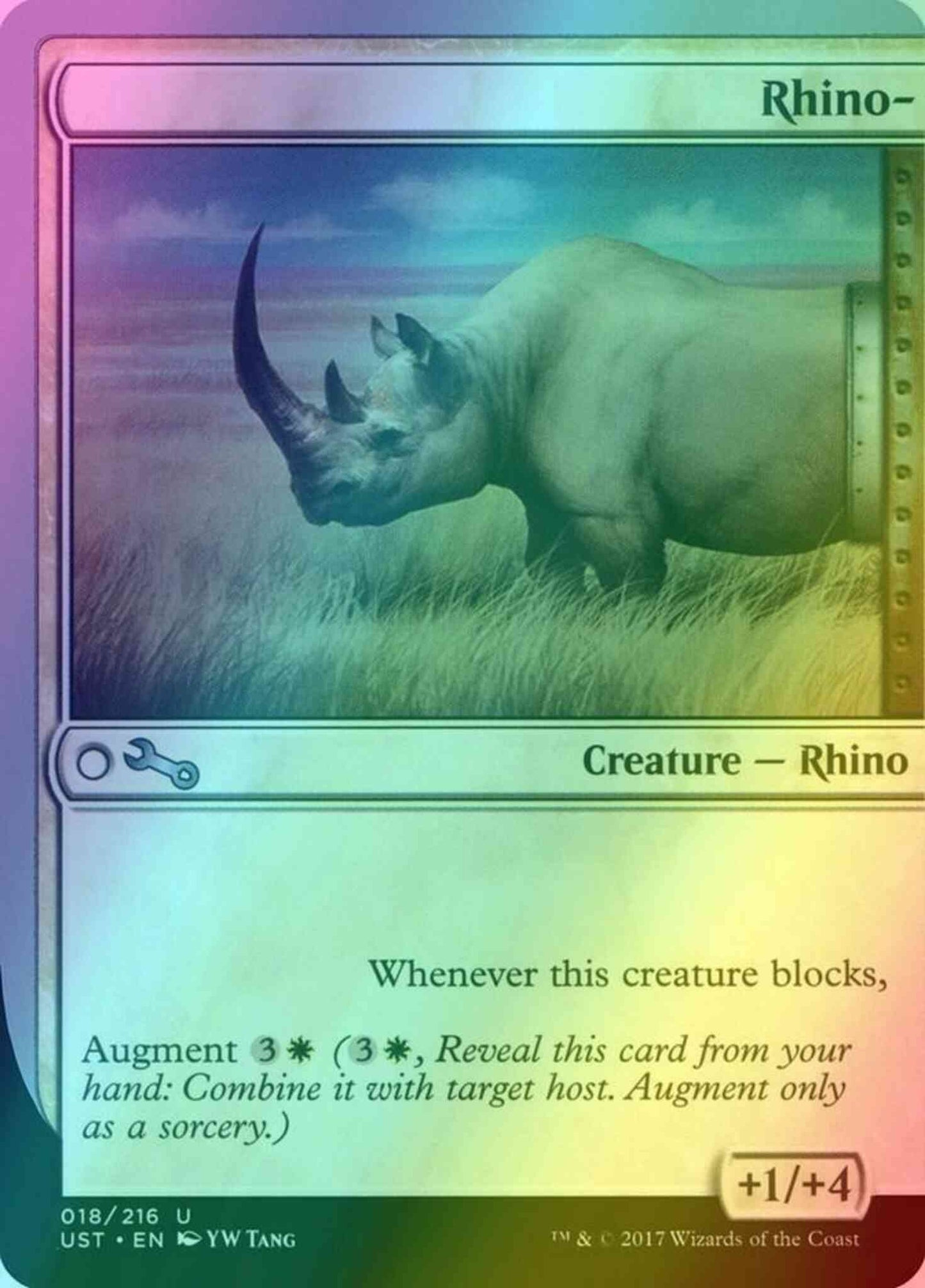 Rhino- [18] [Unstable] [Foil] – Face to Face Games