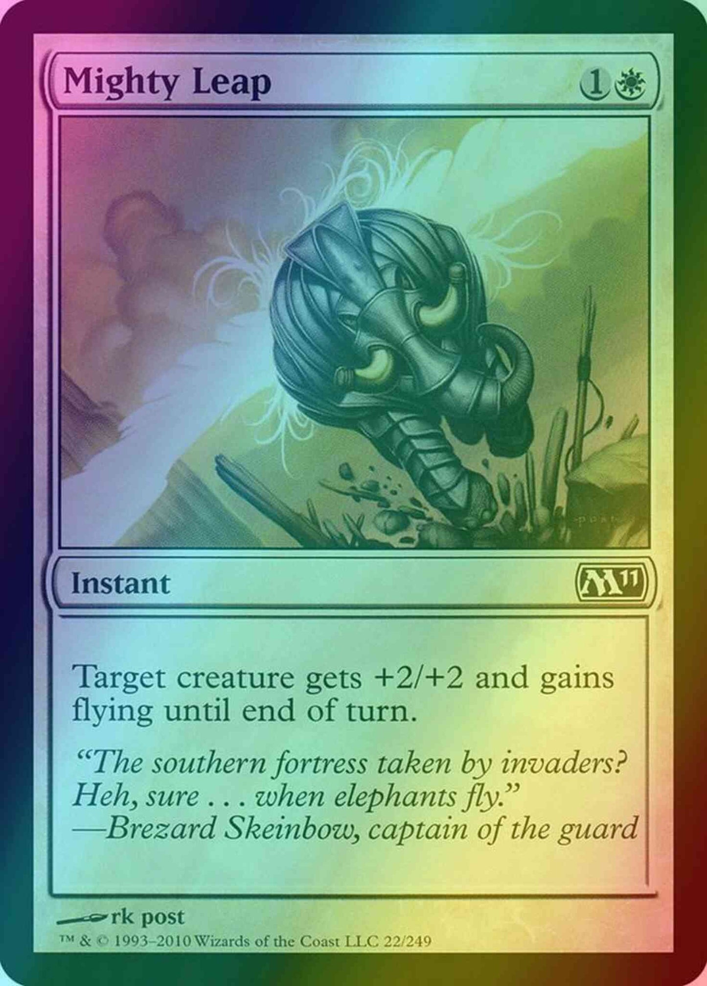 Mighty Leap [22] [Magic 2011] [Foil]