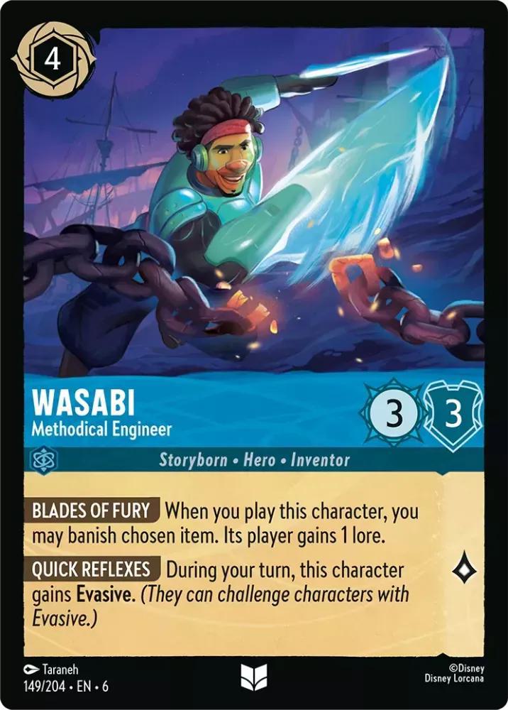 Wasabi - Methodical Engineer - 149/204 [Azurite Sea] [Non-Foil]