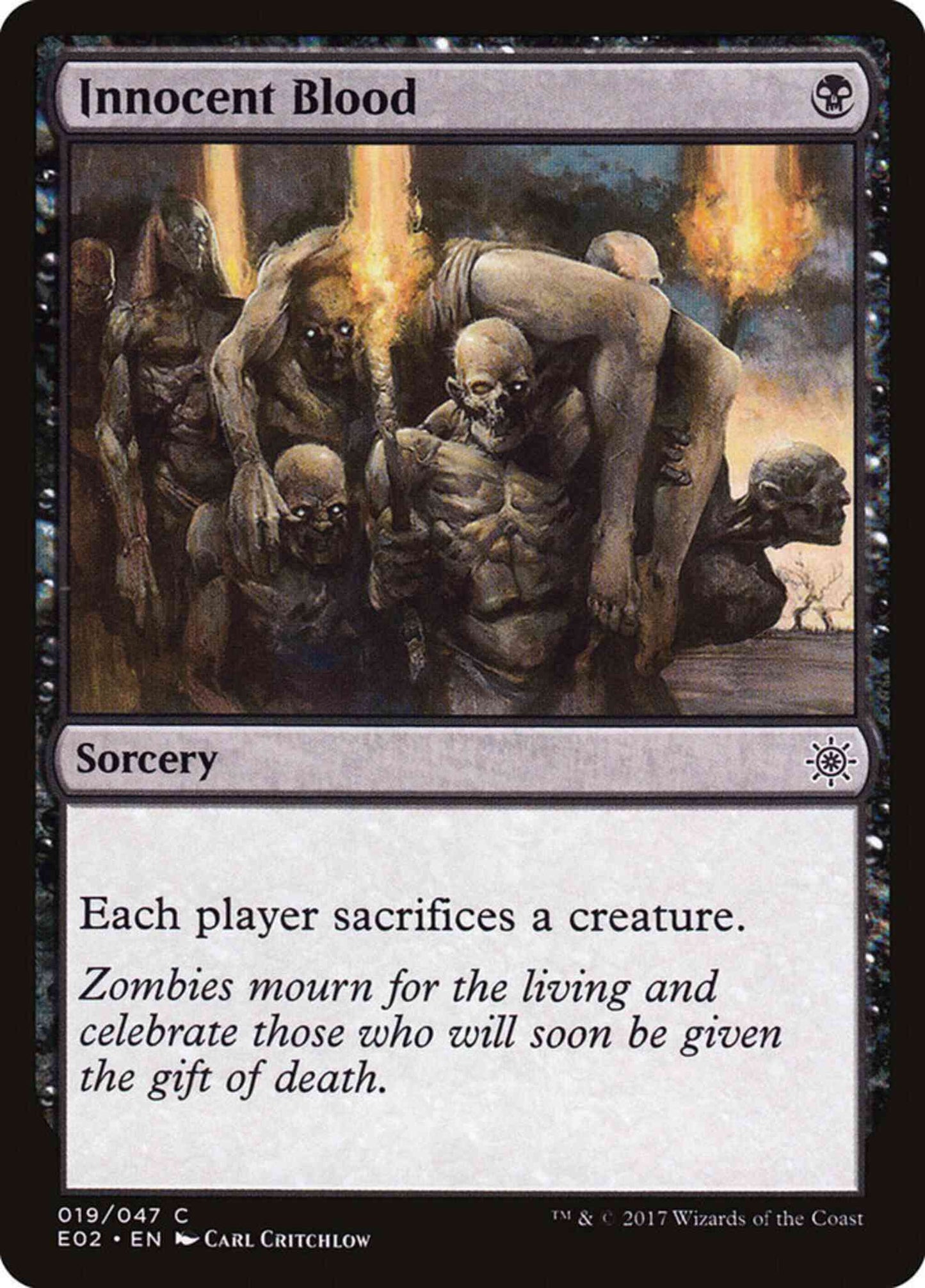 Innocent Blood [19] [Explorers of Ixalan] [Non-Foil]