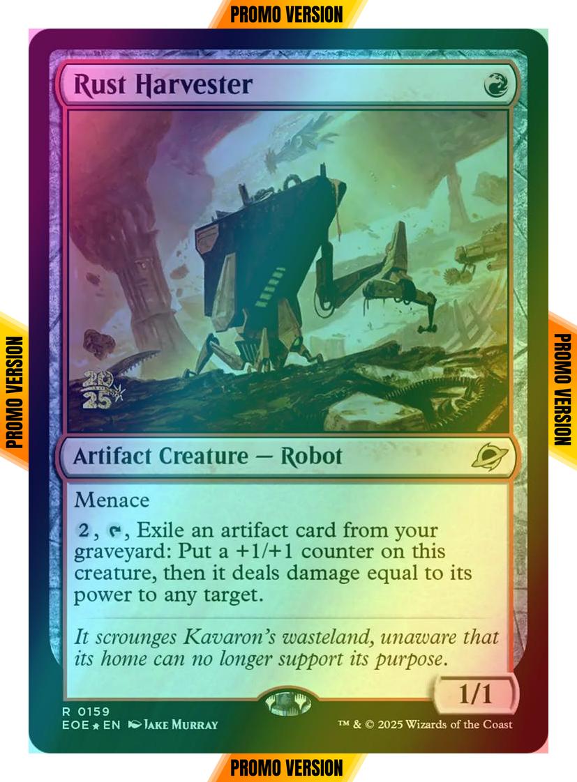 Rust Harvester [159s] [Prerelease] [Edge of Eternities: Promos] [Foil]