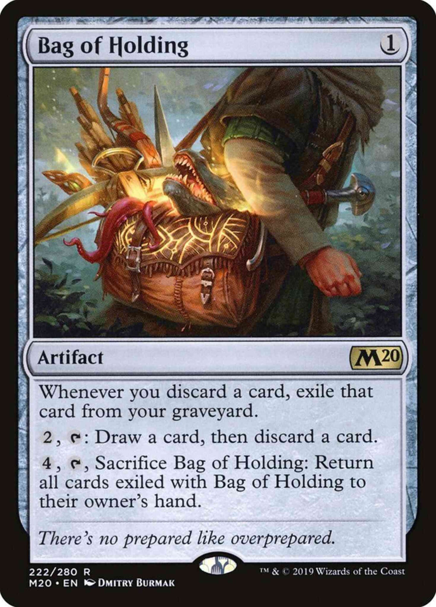 Bag of Holding [222] [Core Set 2020] [Non-Foil]