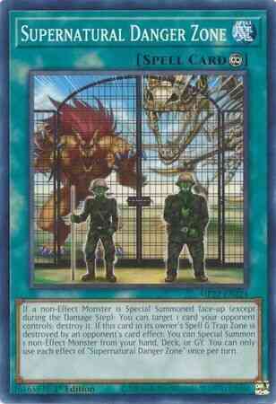 Supernatural Danger Zone - MP22-EN224 - Common - 1st Edition