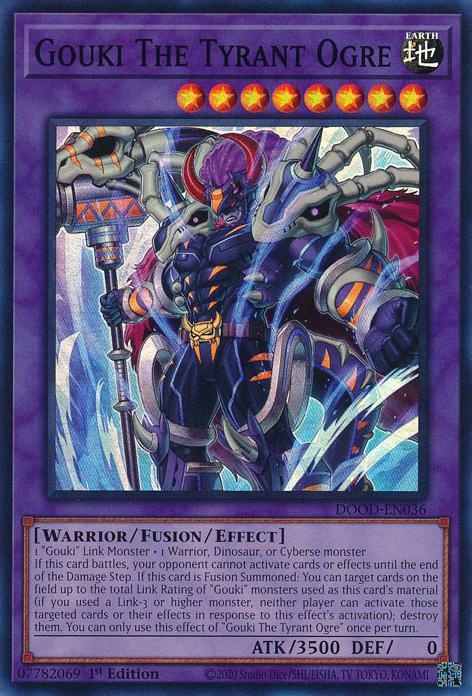 Gouki The Tyrant Ogre - DOOD-EN036 - Super Rare - 1st Edition