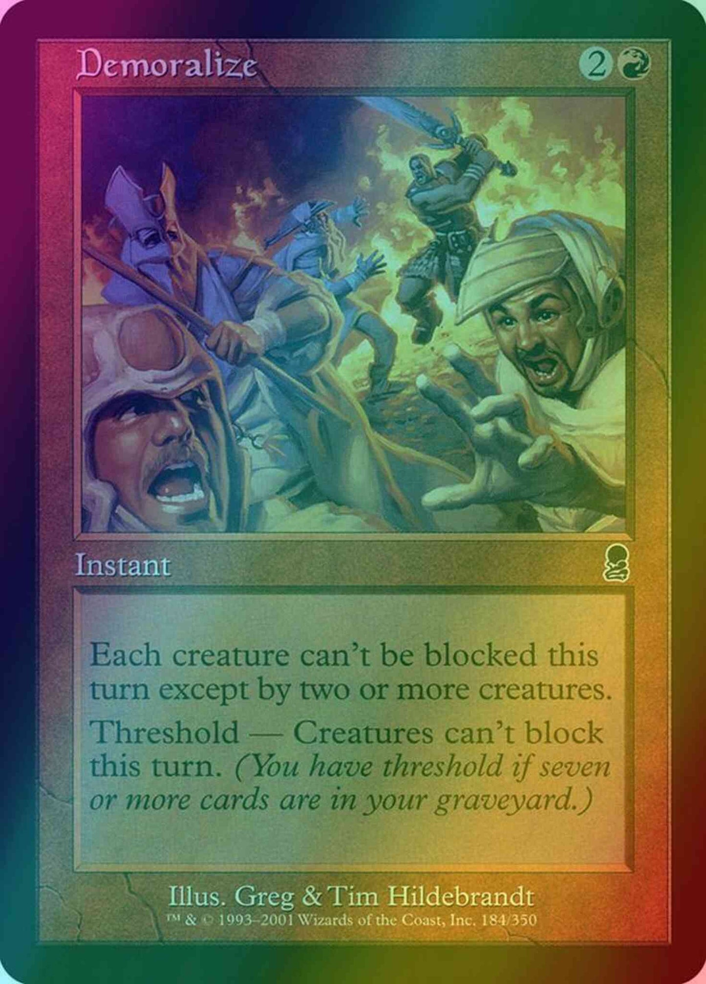 Demoralize [184] [Odyssey] [Foil]