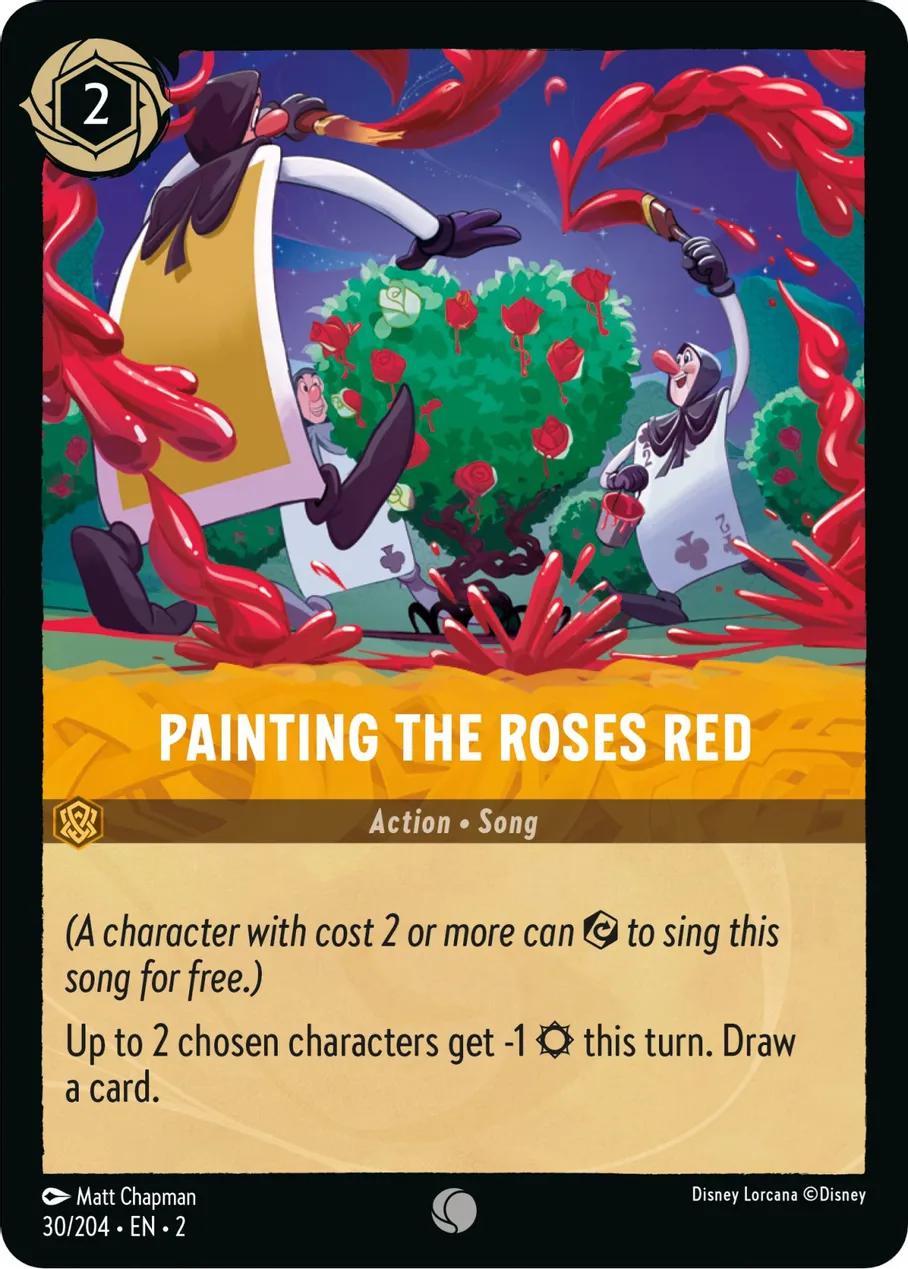 Painting the Roses Red - 30/204 [Rise Of The Floodborn] [Non-Foil]
