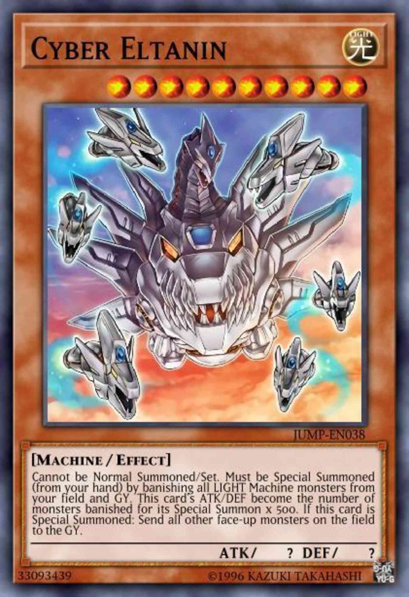 Cyber Eltanin - JUMP-EN038 - Ultra Rare - Limited