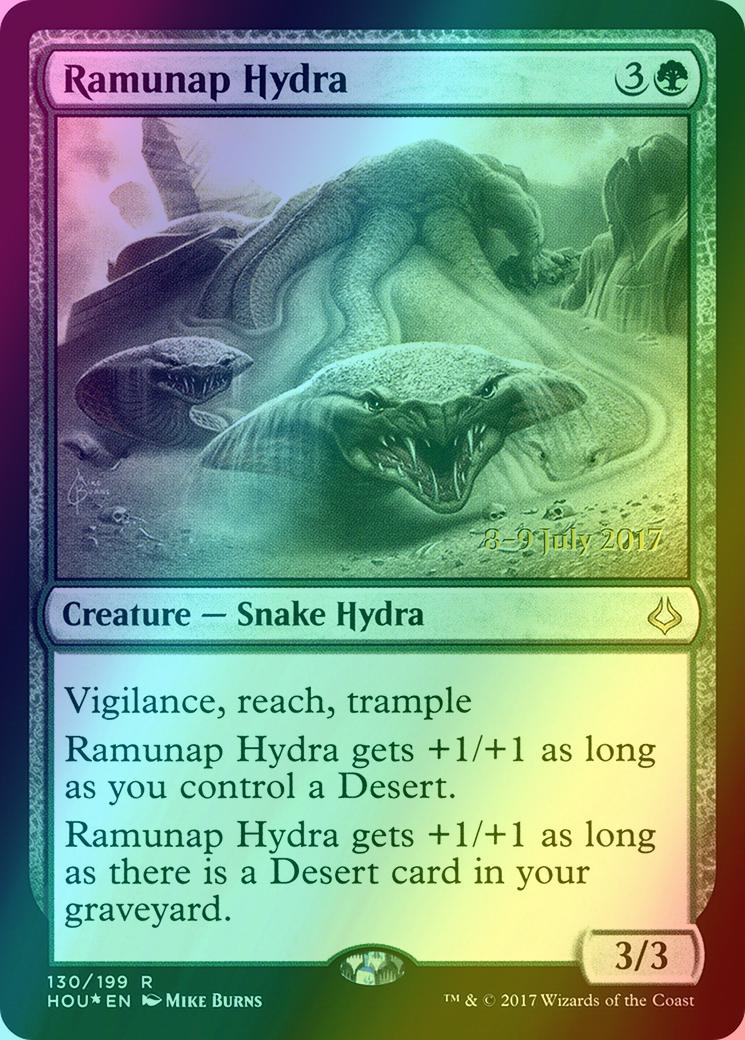 Ramunap Hydra [130s] [Hour of Devastation Promos] [Foil]