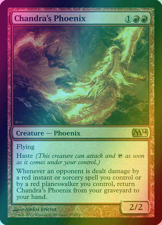 Chandra's Phoenix [134] [Magic 2014] [Foil]