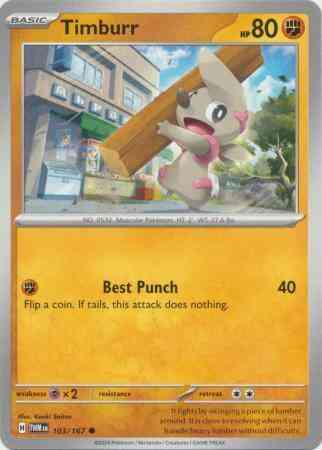 Timburr - 103/167 - Common [sv06-103] [Non-Holo]
