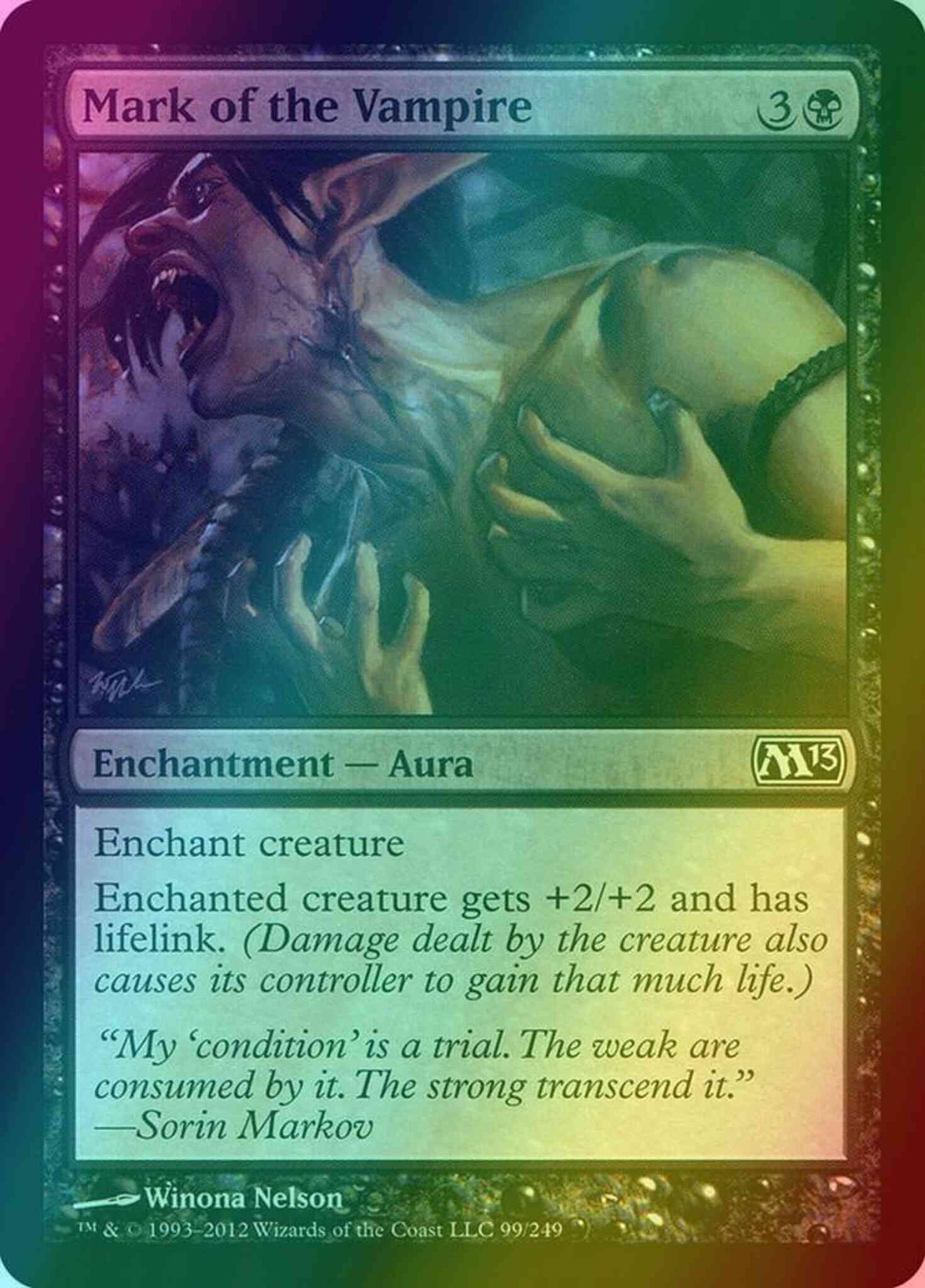 Mark of the Vampire [99] [Magic 2013] [Foil]