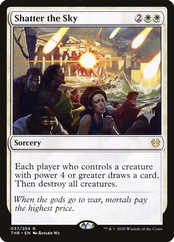 Shatter the Sky [37p] [Promo Pack] [Theros Beyond Death Promos] [Non-Foil]