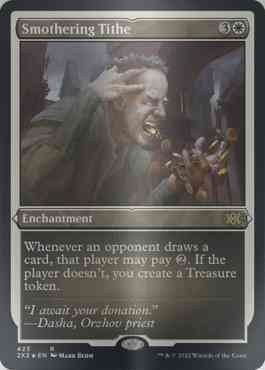 Smothering Tithe [423] [Double Masters 2022] [Etched Foil]