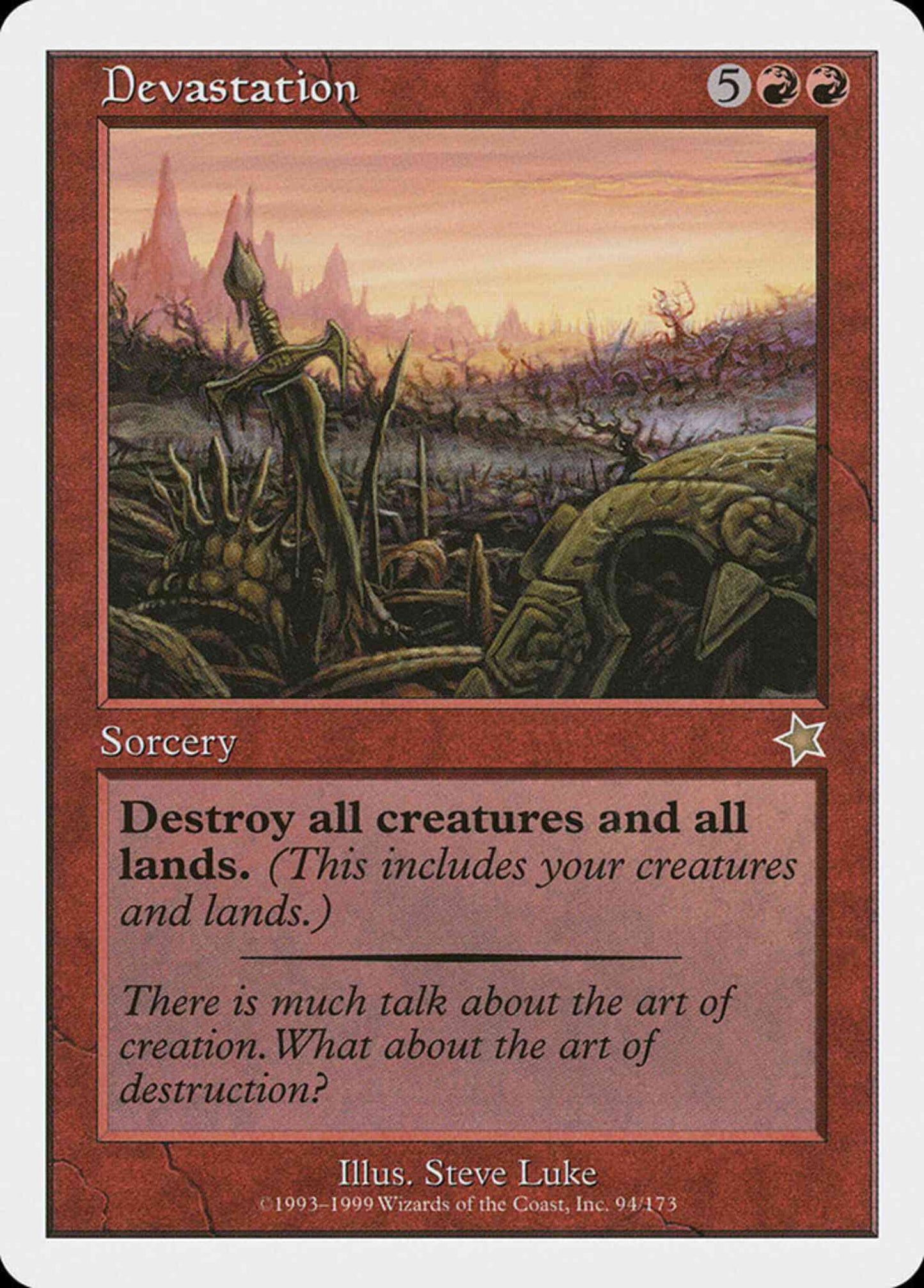 Devastation [94] [Starter 1999] [Non-Foil]
