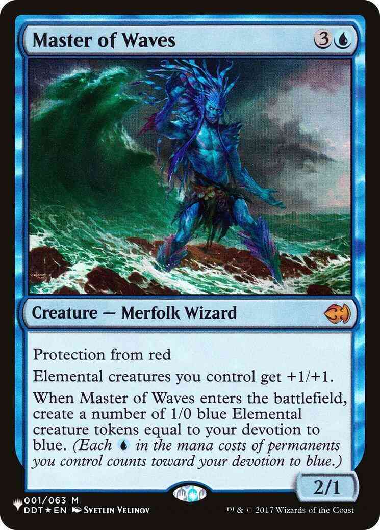 Master of Waves [DDT-1] [The List] [Non-Foil]