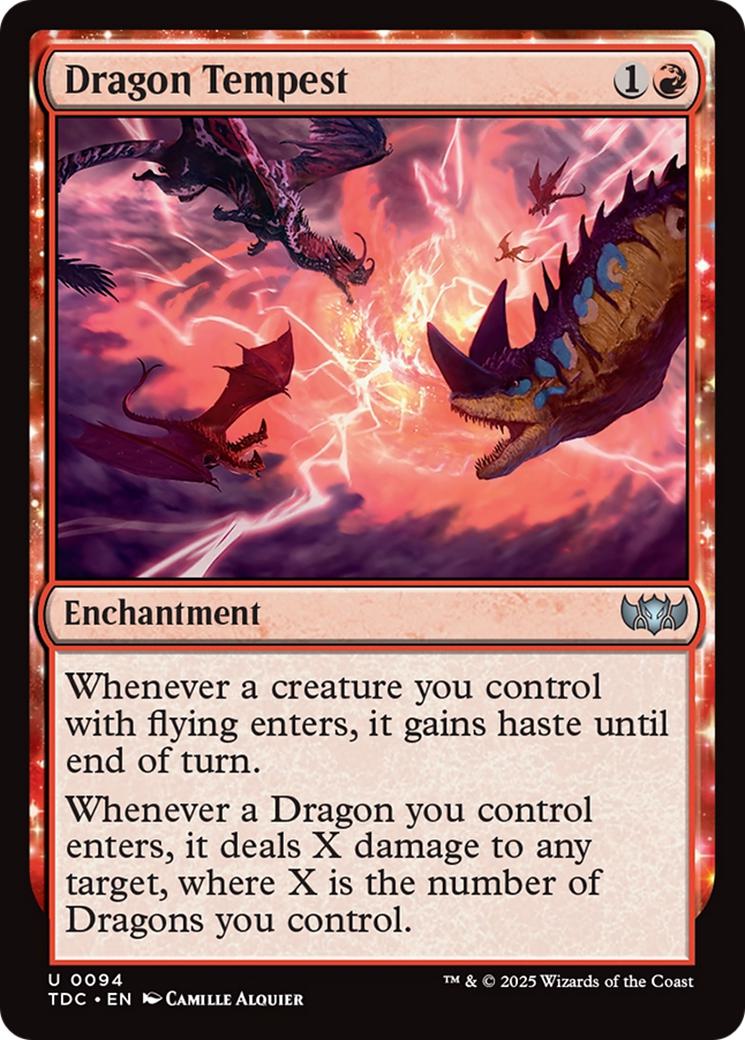 Dragon Tempest [94] [Tarkir: Dragonstorm: Commander] [Non-Foil]