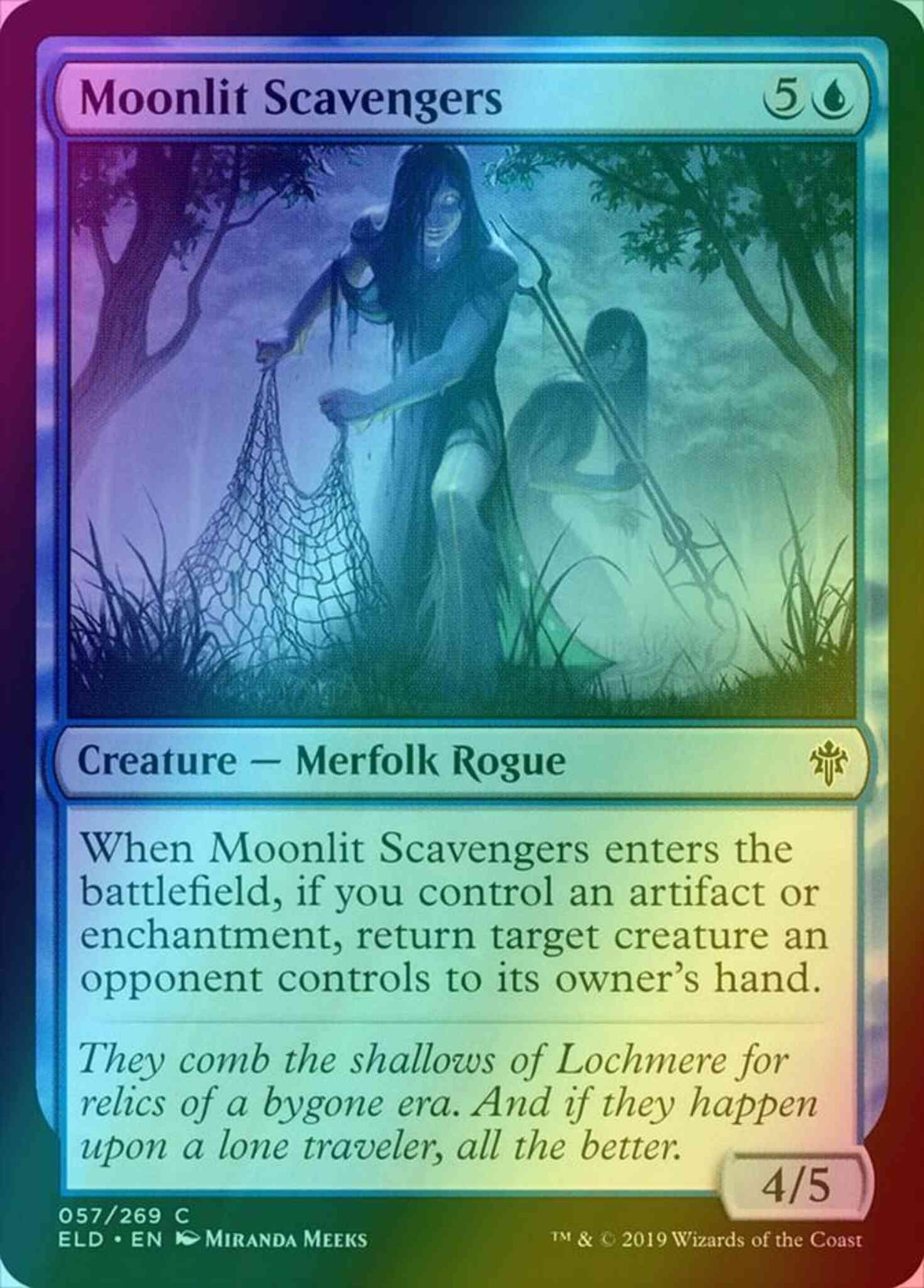 Moonlit Scavengers [57] [Throne of Eldraine] [Foil]