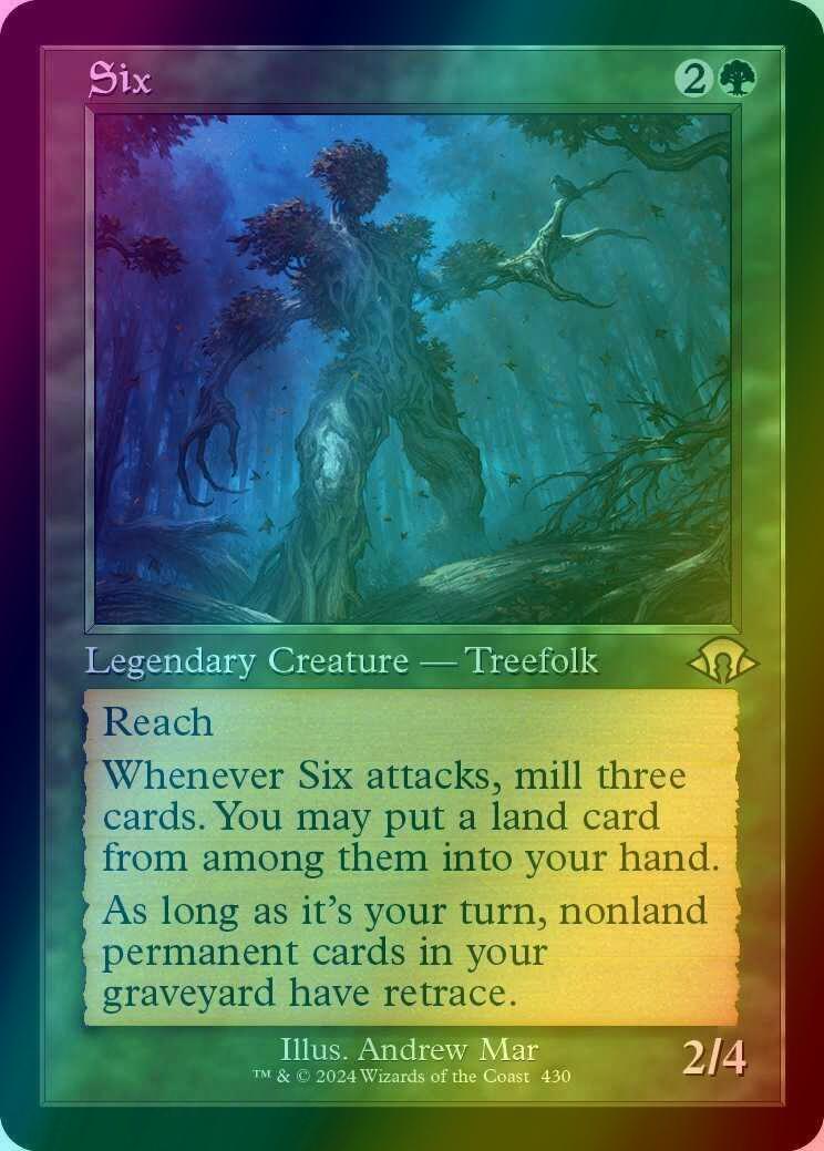 Six [430] [Retro Frame] [Modern Horizons 3] [Foil]