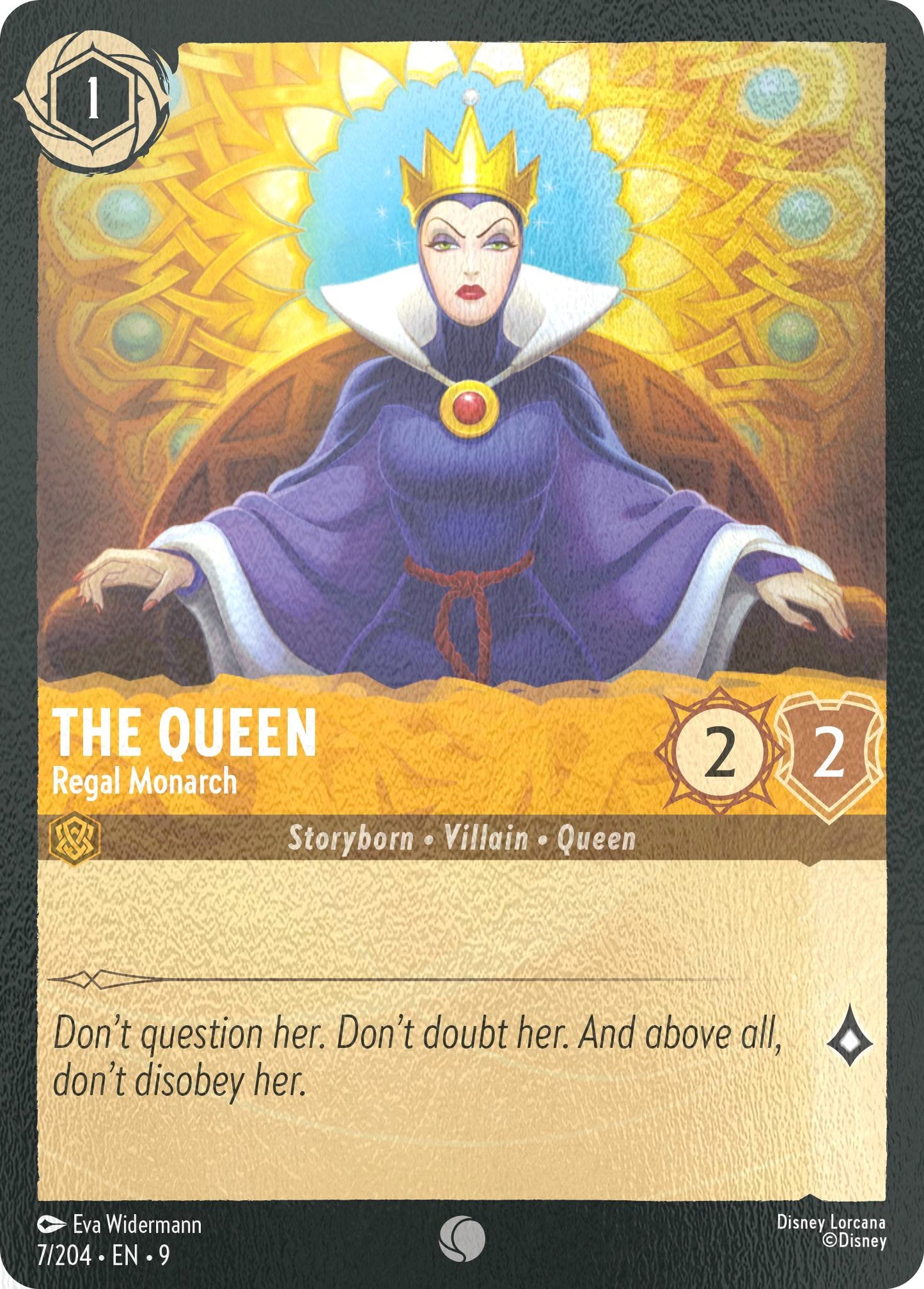 The Queen - Regal Monarch - 7/204 [Fabled] [Cold Foil]