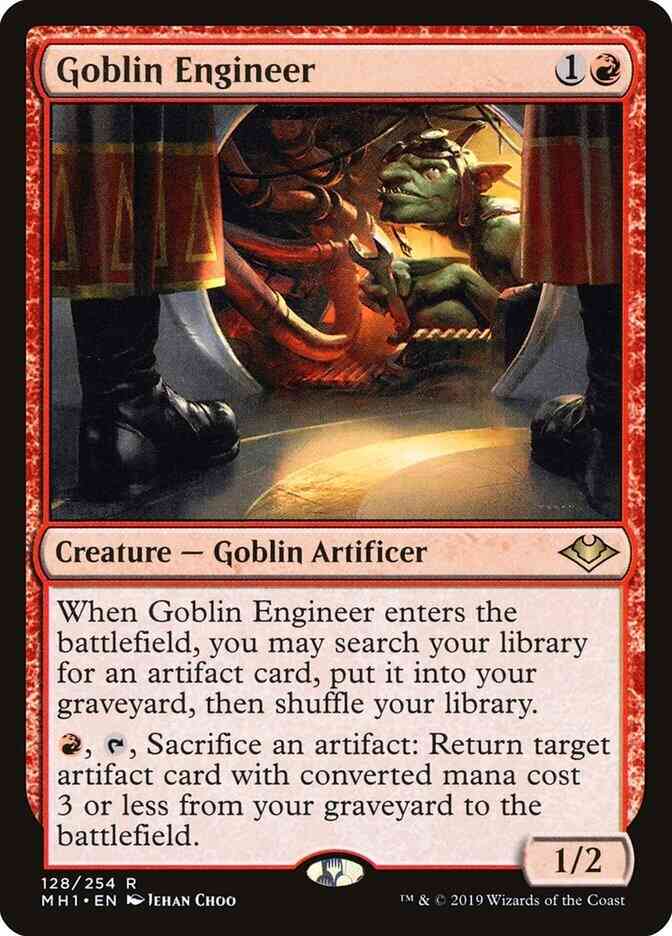 Goblin Engineer [128] [Modern Horizons] [Non-Foil]