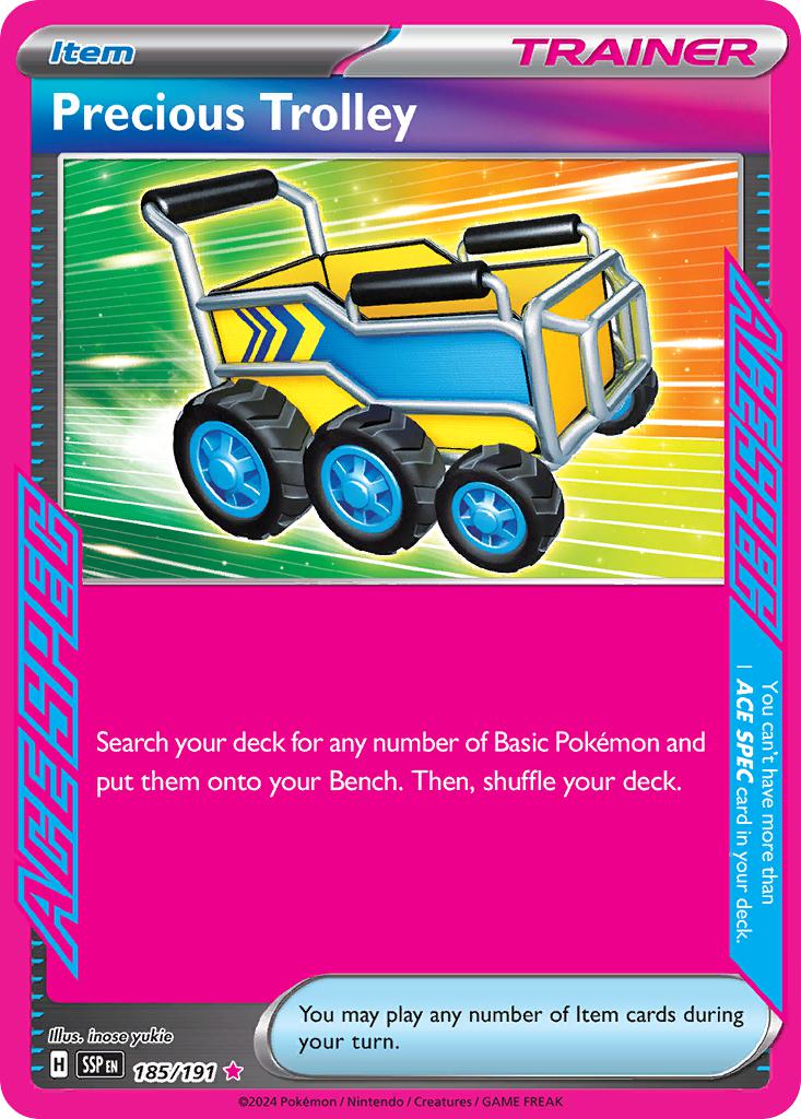 Precious Trolley - 185/191 - ACE SPEC Rare [sv08-185] [Ultra]