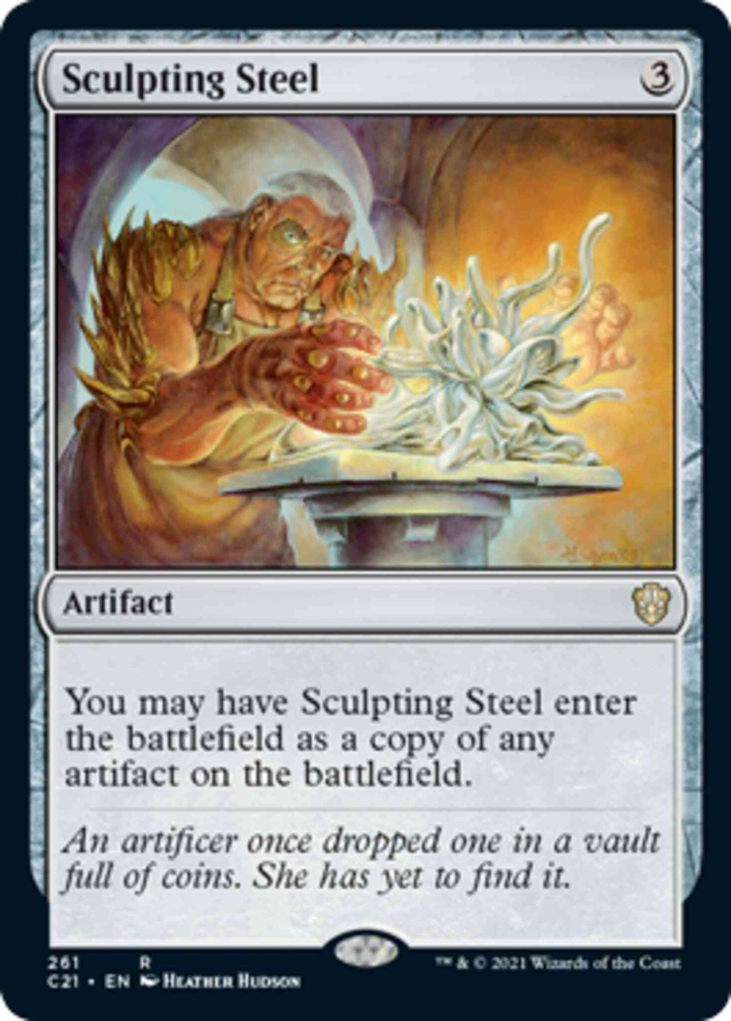 Sculpting Steel [261] [Commander 2021] [Non-Foil]