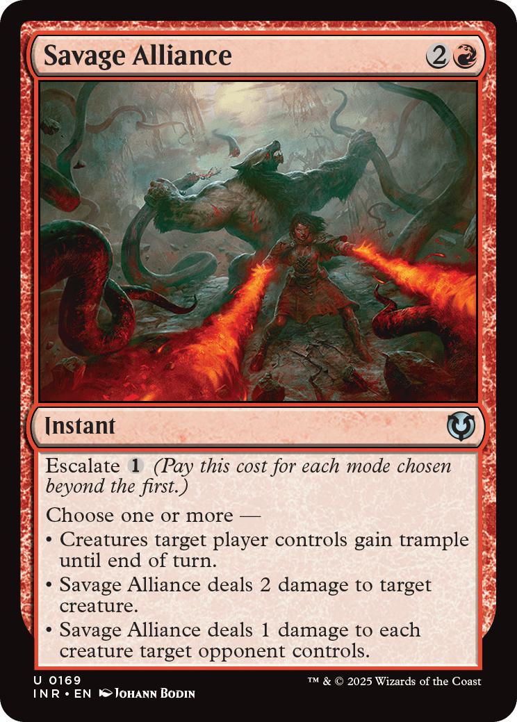 Savage Alliance [169] [Innistrad Remastered] [Non-Foil]